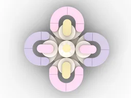Spinning Top #08 Geometric