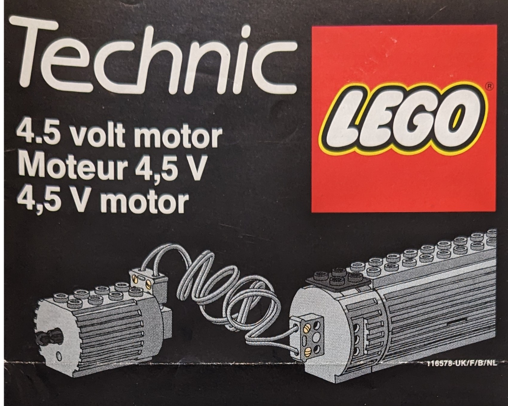 Lego Technic Motor 4.5 Volt