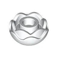 Plant, Flower, Peony Rose with 2 Layers / White