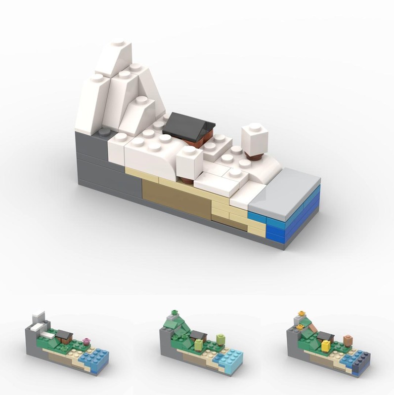 Lego Four Season Hut - Winter