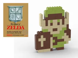 8-bit Link NES Sprite (Front)
