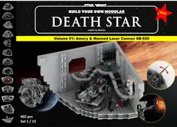 Modular Death Star Volume #1: Amory & Manned Laser Cannon SB-920
