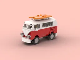 Mini VW T1 split screen camper van