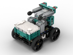 4x4 Mindstorms Chassis with missile launcher