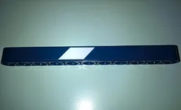Technic, Liftarm Thick 1 x 11 with White Stripe Pattern Model Right Side (Sticker) - Set 41999