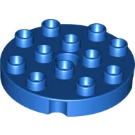 Duplo Plate Round 4 x 4