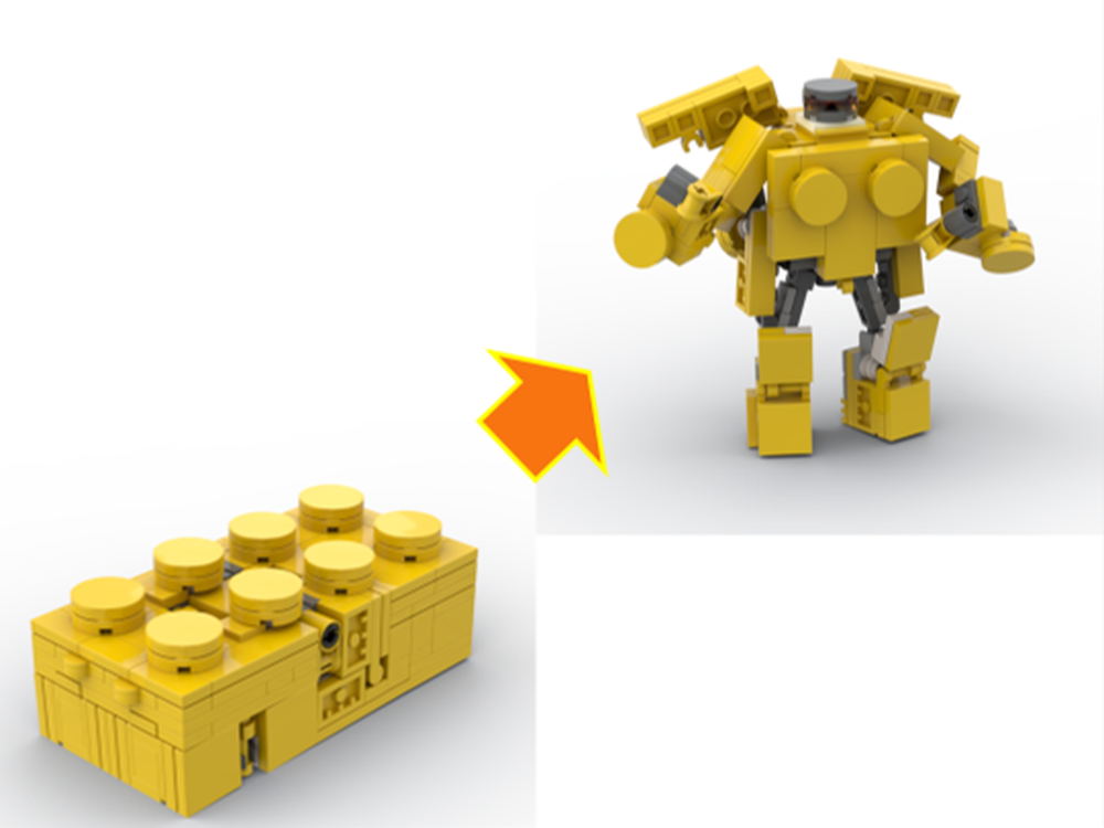 Lego 2x4 Brickformer