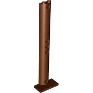 Support Half Round 2 x 4 x 13 / Reddish Brown