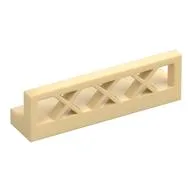 Fence Lattice 1 x 4 x 1 / Tan