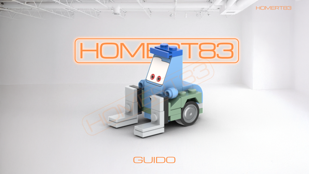Lego Guido - Alza Tutto Forklift