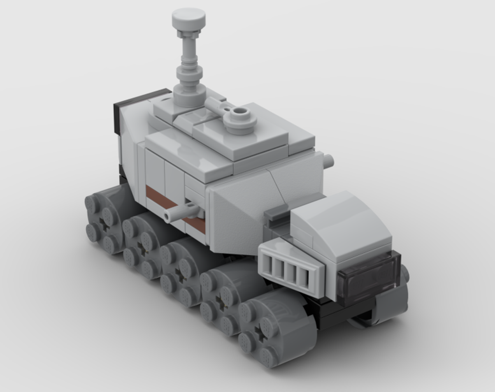 Lego Clone turbo tank poly bag upgraded