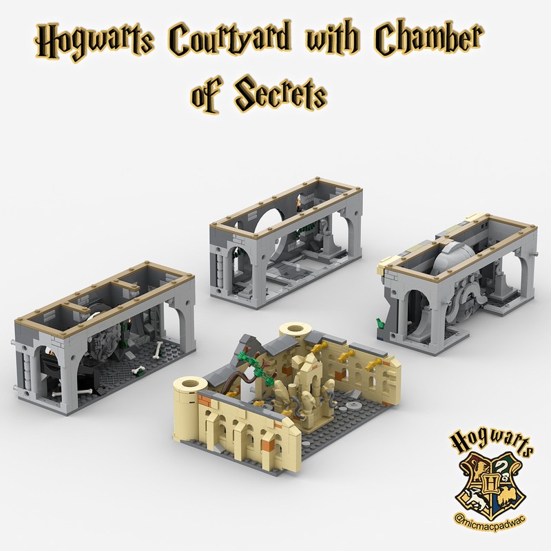 Lego Chamber and Clock Tower Courtyard only