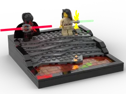JEDl vs. INQUISITOR (Nevarro DIORAMA)