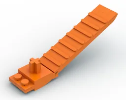 Large Orange Brick Separator