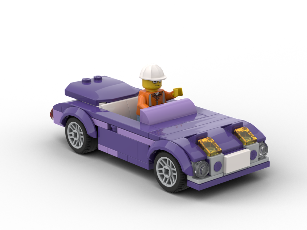 Lego Purple Roadster