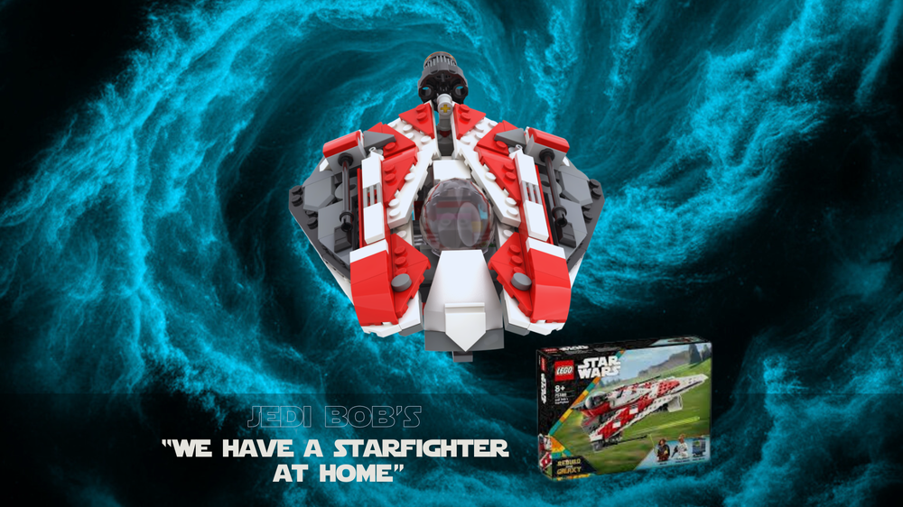 Lego Jedi Bob's "We have a starfighter at home" - 75388 alternative