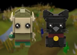 Gnome Child and Bob the Cat