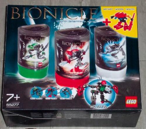 Lego Rahkshi Kaita Za Pack (Includes Turahk Lerahk Kurahk and Tahnok Va)