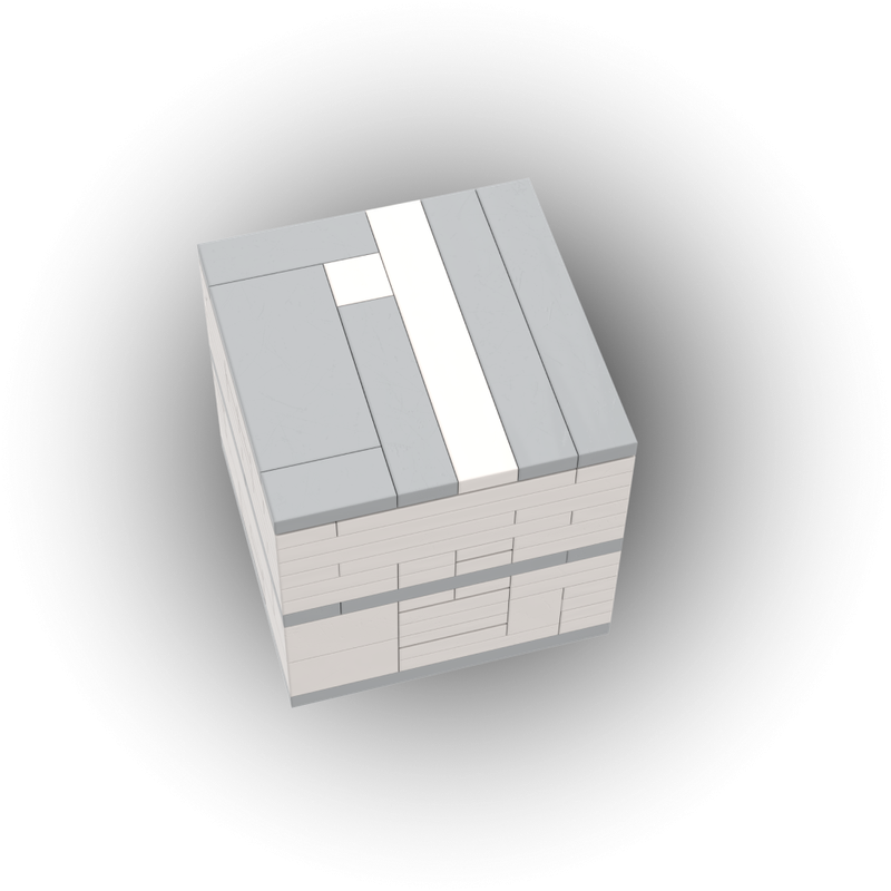 Lego 6x6x6 puzzle box