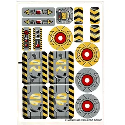 Sticker Sheet for Set 8482-1 / [No Color/Any Color]
