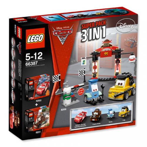 Lego Cars 2 Super Pack 3 in 1