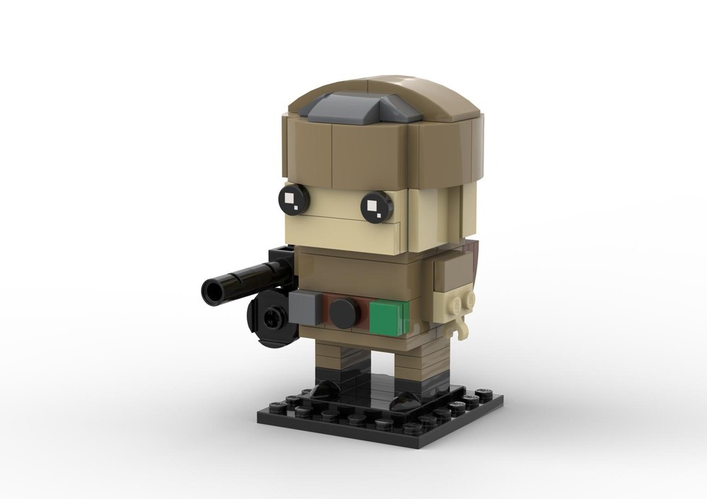 Lego Historical Russian soldier with ppsh-41