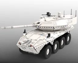 Centauro II 8×8 tank – Technic RC MOC
