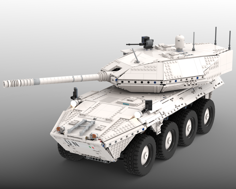 Lego Centauro II 8×8 tank – Technic RC MOC