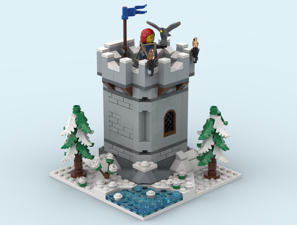 Lego Frosty Tower