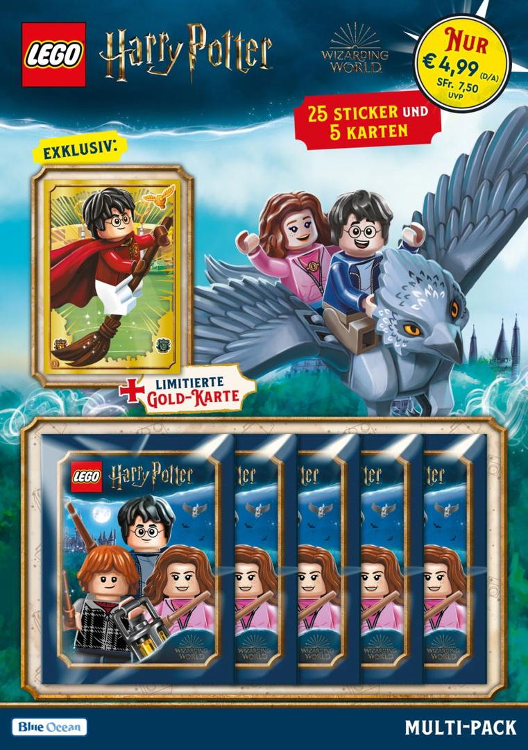 Lego Harry Potter Stickers and Cards - Multi-Pack (German Version)
