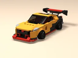 Nissan GTR Orange and Black 76896