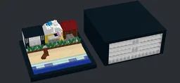 Beach with Box