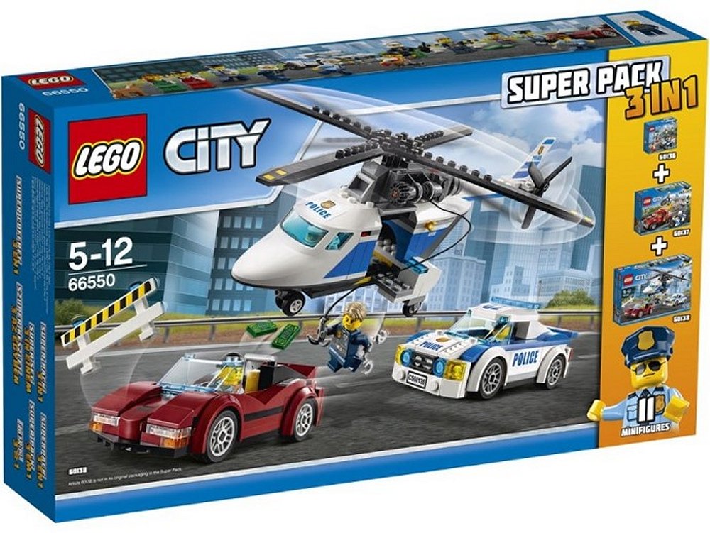 Lego City Super Pack 3 in 1