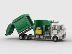 Automated Side-Loading Garbage Truck