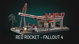 Red Rocket | Fallout 4 diorama