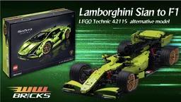 [MOC] LEGO Technic 42115 Lamborghini F1 Car 2022 ver.