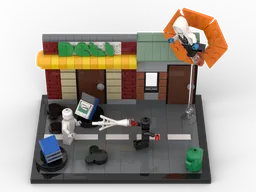 Spot Showdown Diorama
