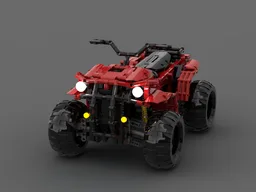 Lego Technic ATV Red