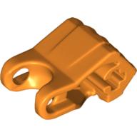 Lego Large Figure Hand, Fist with Axle Hole, 4 Fingers / Orange