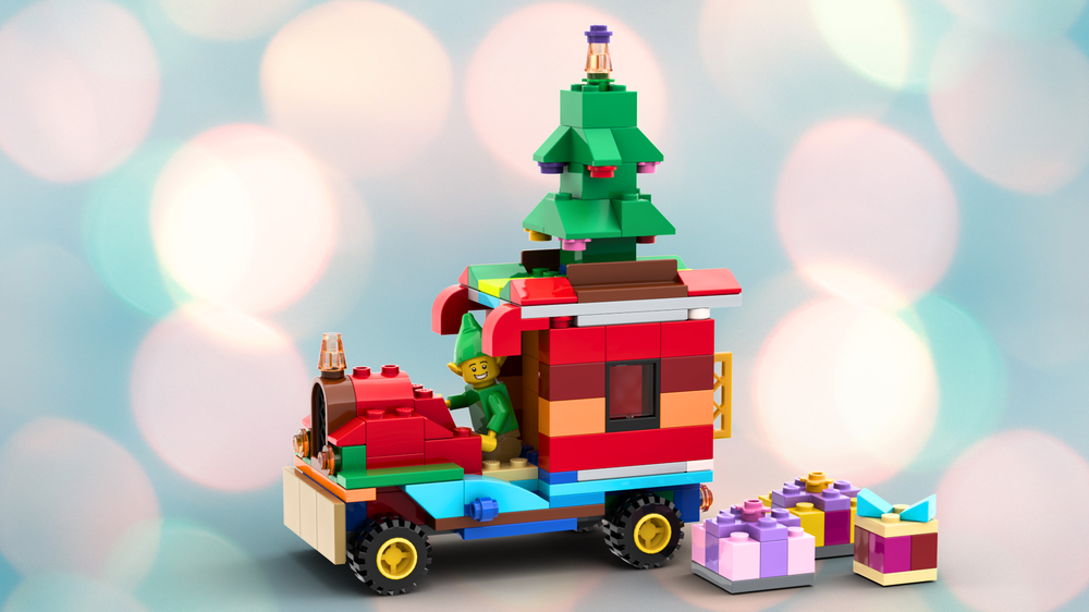 Lego 10698 Santa`s delivery truck