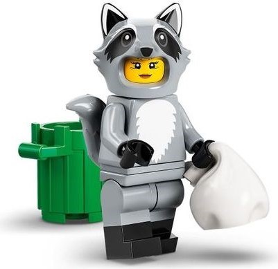 Lego Raccoon Costume Fan