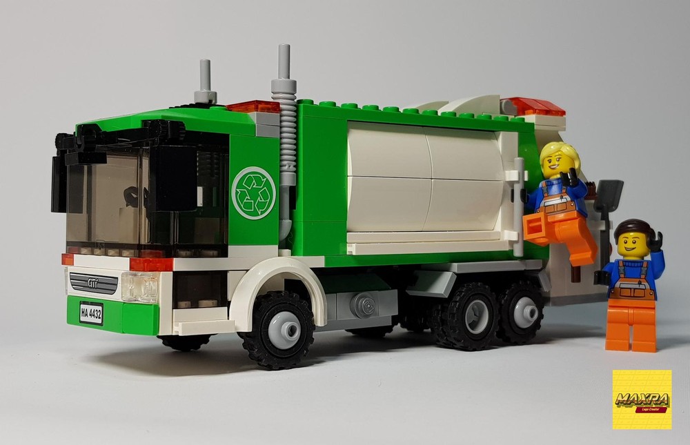 Lego Garbage Truck(Free Instruction)