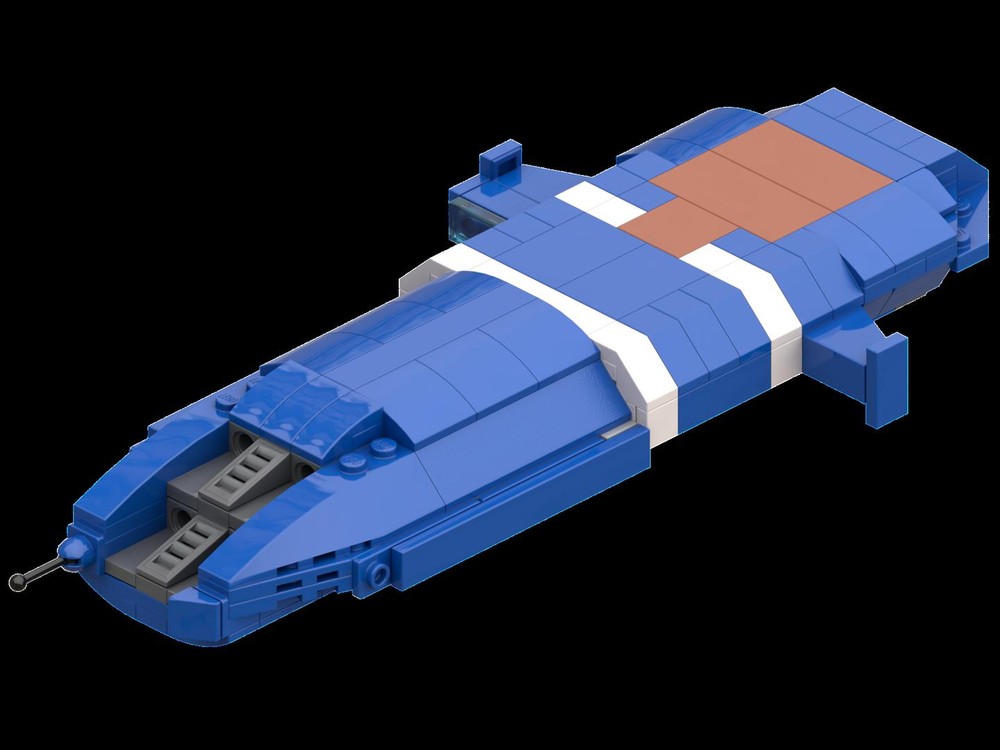 Lego Hiigaran Torpedo Frigate T3