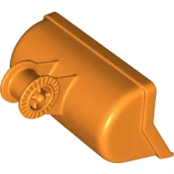 Duplo Front End Loader Bucket with Locking Ring - 7 Teeth / Orange