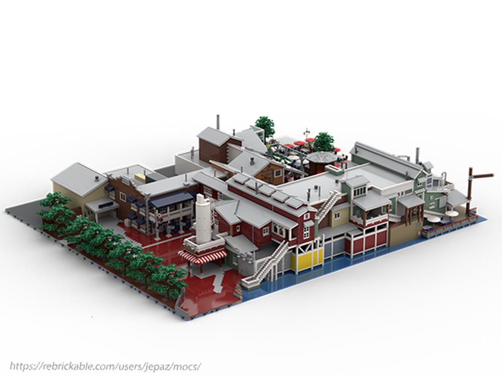 Lego Pacific Wharf - Combined Set