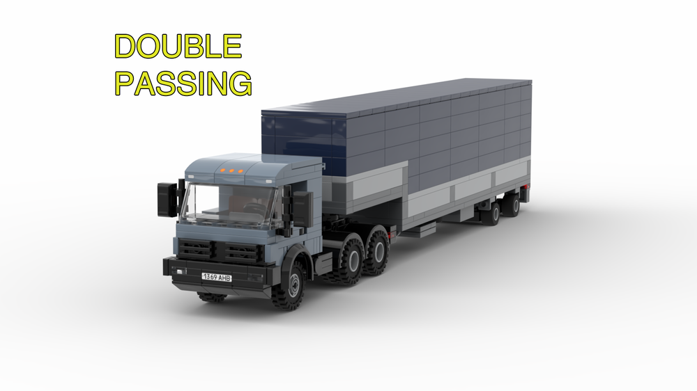 Lego 1974 Mercedes-Benz NG & Kögel SNJ20-32 'Double Passing'