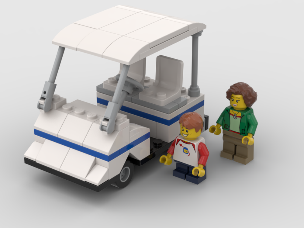Lego golf cart