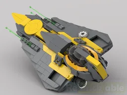 Anakin Skywalker's Secondary Delta-7B Aethersprite-Class Light Interceptor