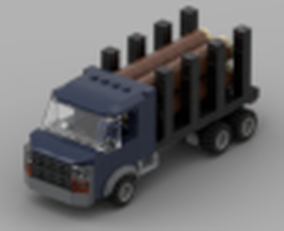 Lego Logging Truck