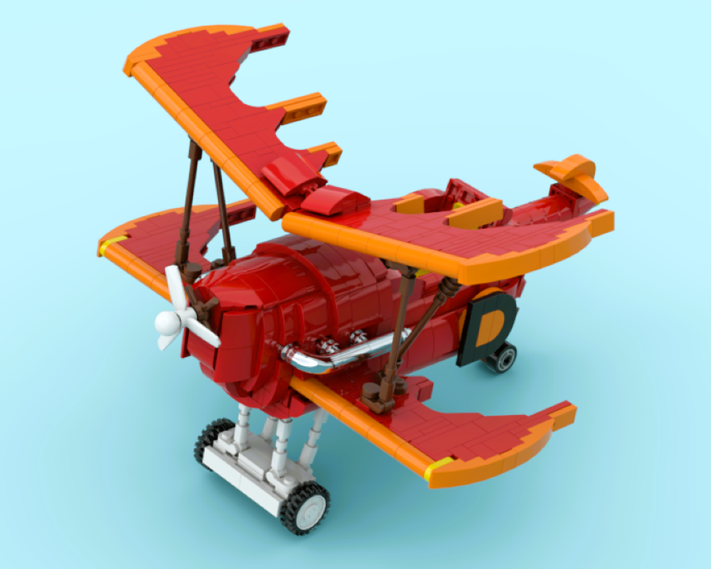 Lego Dastardly and Muttley's Flying Machine